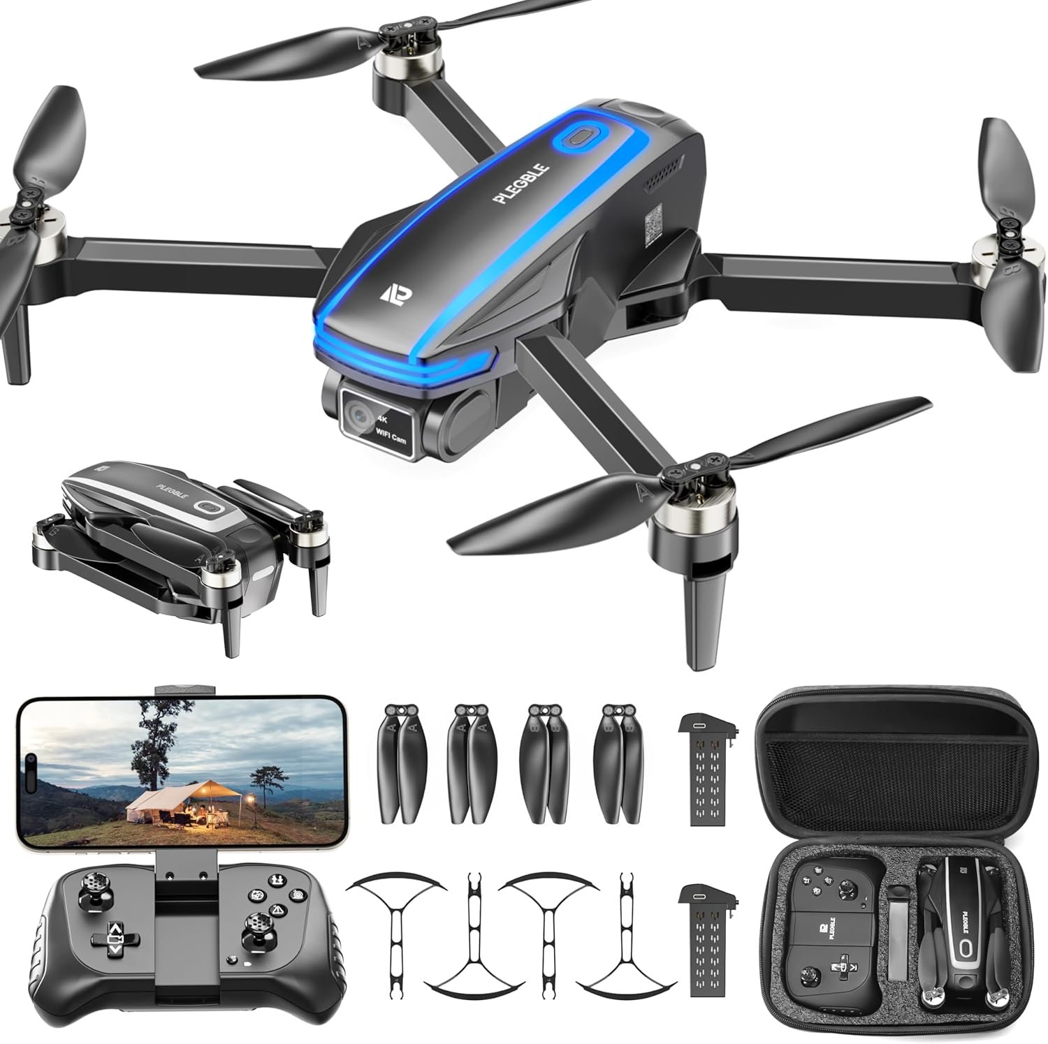 drone con cámara para adultos