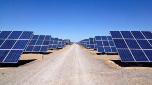 planta de paneles solares